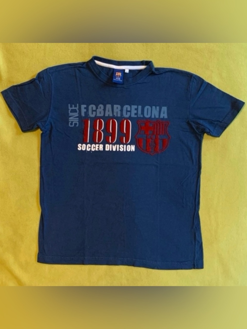 Spain Soccer FC Barcelona Navy Graphic Tee - 1899 Soccer Division